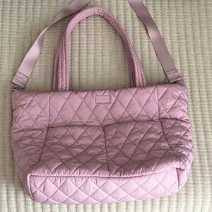 Vera Bradley Light Pink Lightweight Quilted Tote
